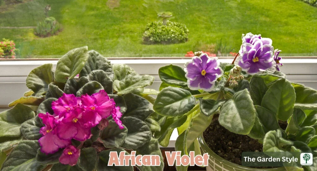 african violet indoor flowering plants