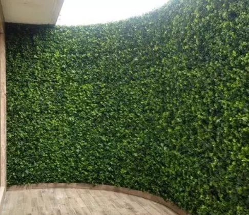 artificial green wall - Plastic Panels