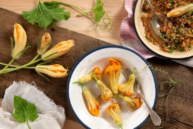 how to cook zucchini flowers