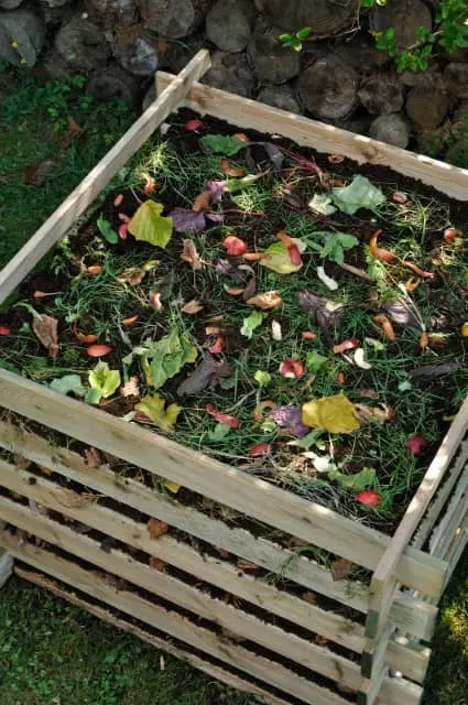 grass clipping composting