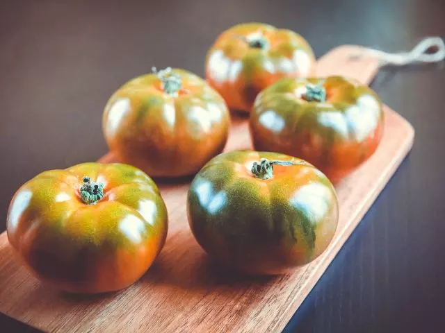 when to harvest black krim tomatoes