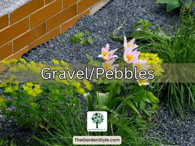 gravel pebbles different types of mulches