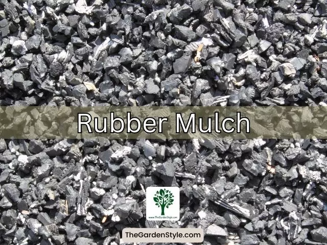 rubber mulch inorganic