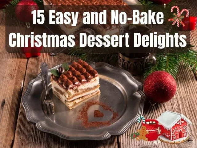 easy christmas desserts no bake