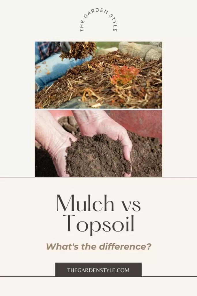 mulch vs topsoil comparative