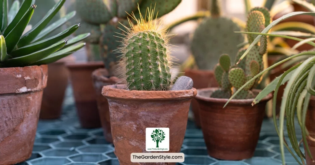 cactus pot material
