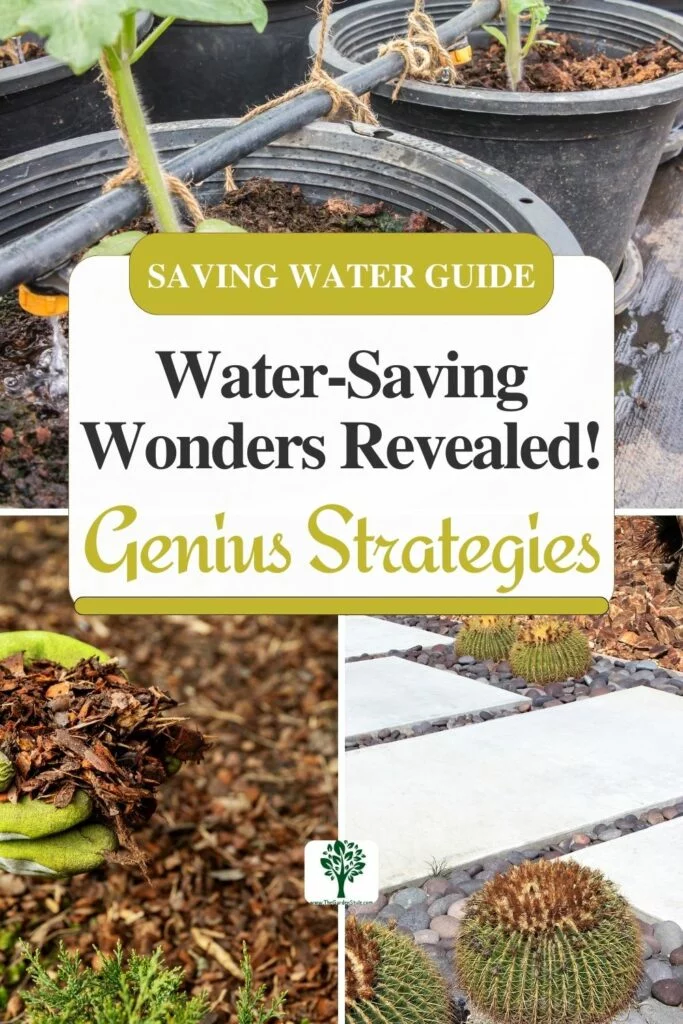 how to save water in the garden guide