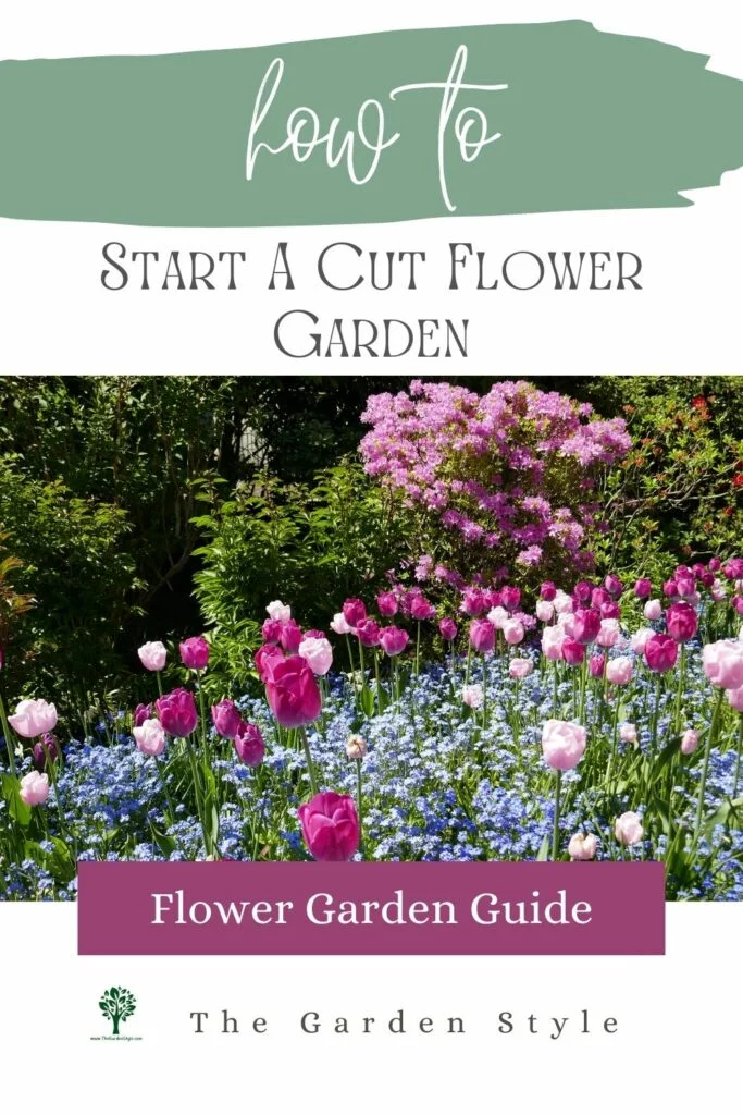 cut flower garden plan and layout guide