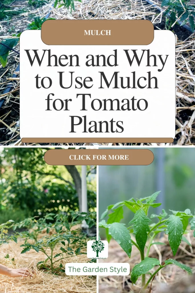 mulch for tomatoes