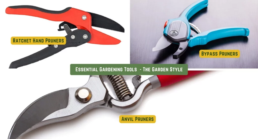 gardening tools for pruning and trimming
