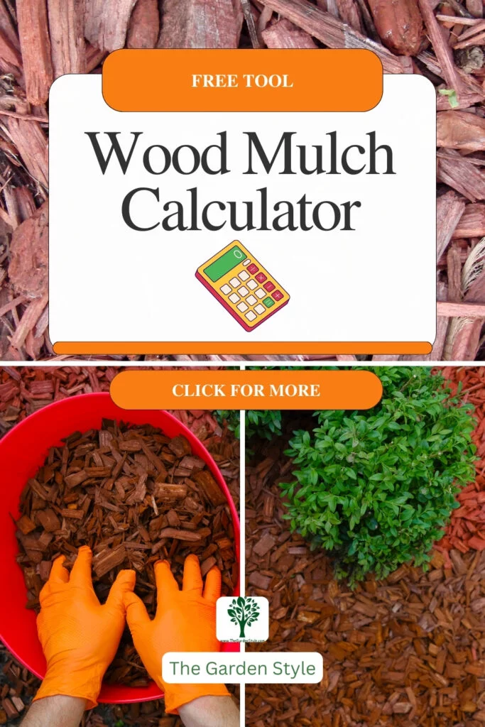 organic wood mulch calculator free tool
