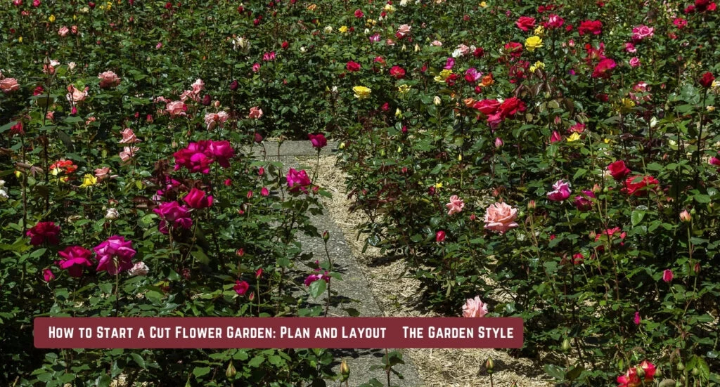 How to Start a Cut Flower Garden: Plan and Layout - The Garden Style