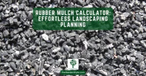 rubber mulch calculator
