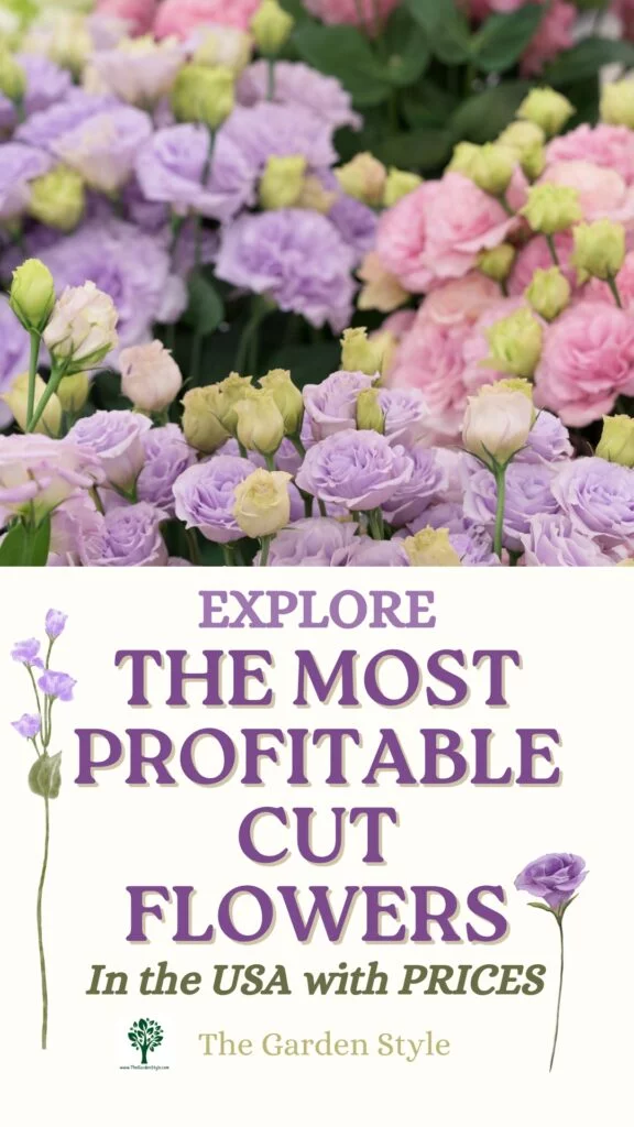 cut flower profitability data 2023 and 2024