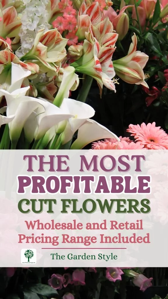 the 23 most profitable cut flowers in the us with prices