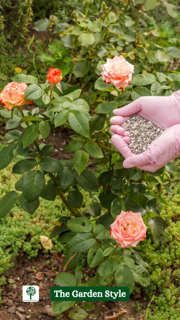 types of fertilizer for roses